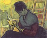 Vincent van Gogh A woman reading painting